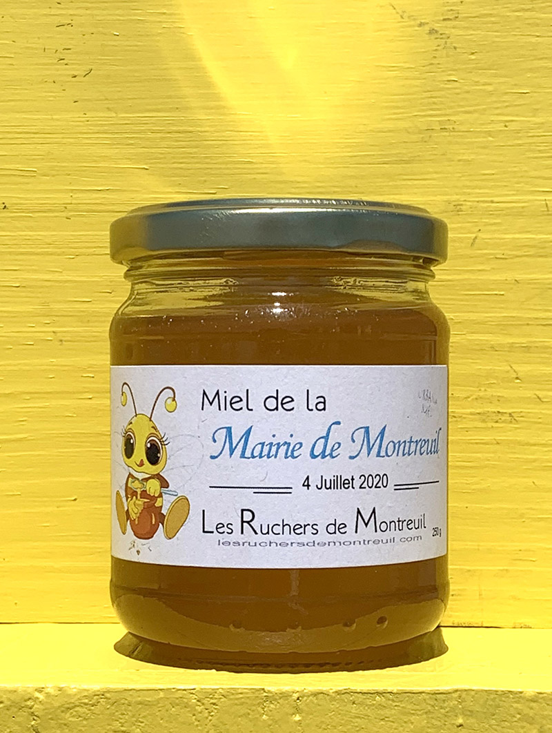 Miel des ruchers de montreuil 250 grs