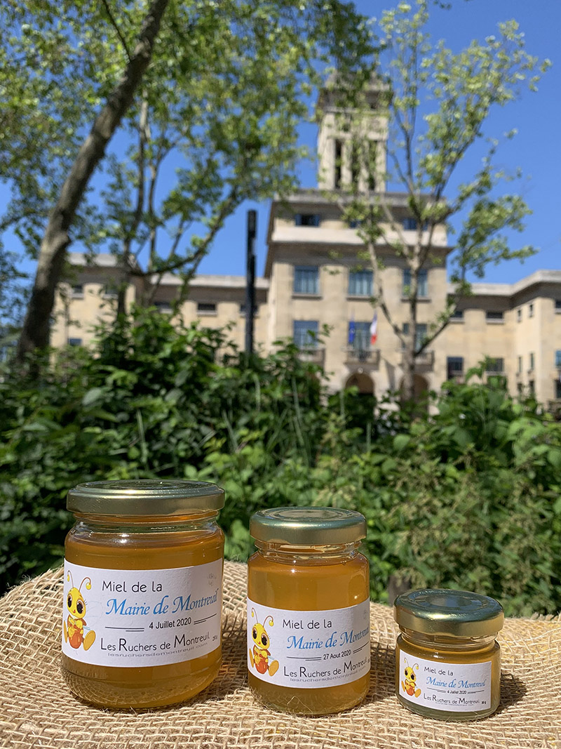miel de la mairie des ruhers de montreuil